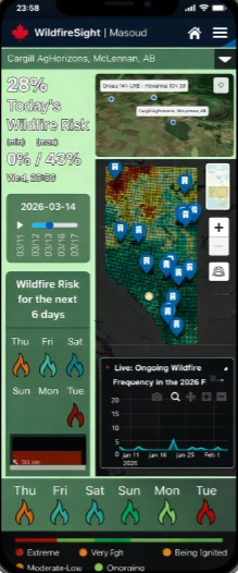 WildfireSight mobile preview
